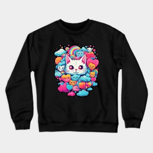 Cat Love Crewneck Sweatshirt
